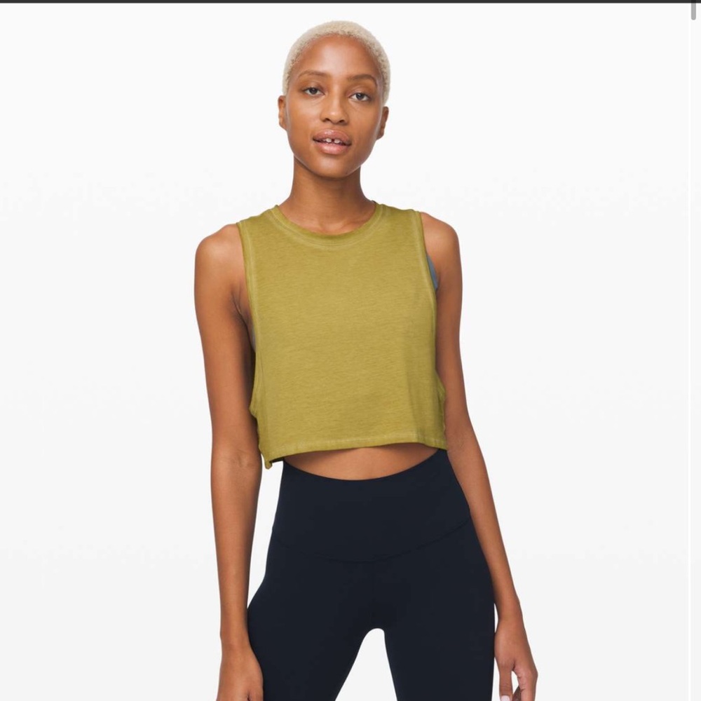 Lululemon Muscle Love Crop Tank *Fade